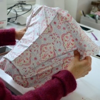 Bespoke lampshades, traditional lampshade making course