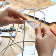 Bespoke lampshades, Traditional lampshade making course