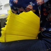 Bespoke lampshades, traditional lampshade making course