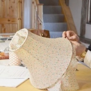 Bespoke lampshades, traditional lampshade making course