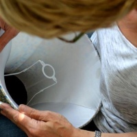 Bespoke lampshades, traditional lampshade making course