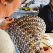 Bespoke lampshades, traditional lampshade making course