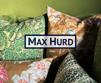 Bespoke cushions Max Hurd